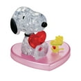 thumbnail image 1 of Puzzle en Cristal 3D Coeur Snoopy, 1 of 1