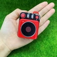 thumbnail image 2 of High Quality Portable Mini Wireless Speakers Support Bluetooth TF Card Playback for Phone and Outdoor Sport Music Play,1 x Bluetooth Speakers 1 x Charging cable,Red, 2 of 6