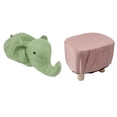 thumbnail image 1 of Tabourets Éléphant en Forme d'Éléphant, Tabourets Animaux Mignons pour Enfants, Résultats Impressionnants, 1 of 5
