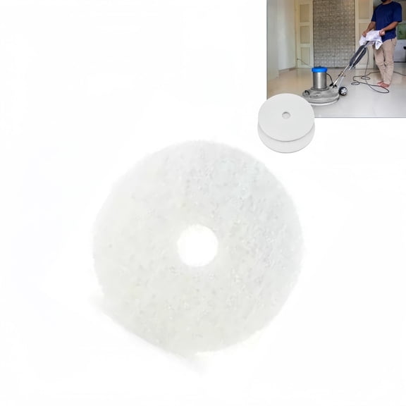 12 inches The Orbiter Scrub Pad, Part Number 437049, for The Oreck Commercial Orbiter Hard Floor Cleaner Machine ORB550MC