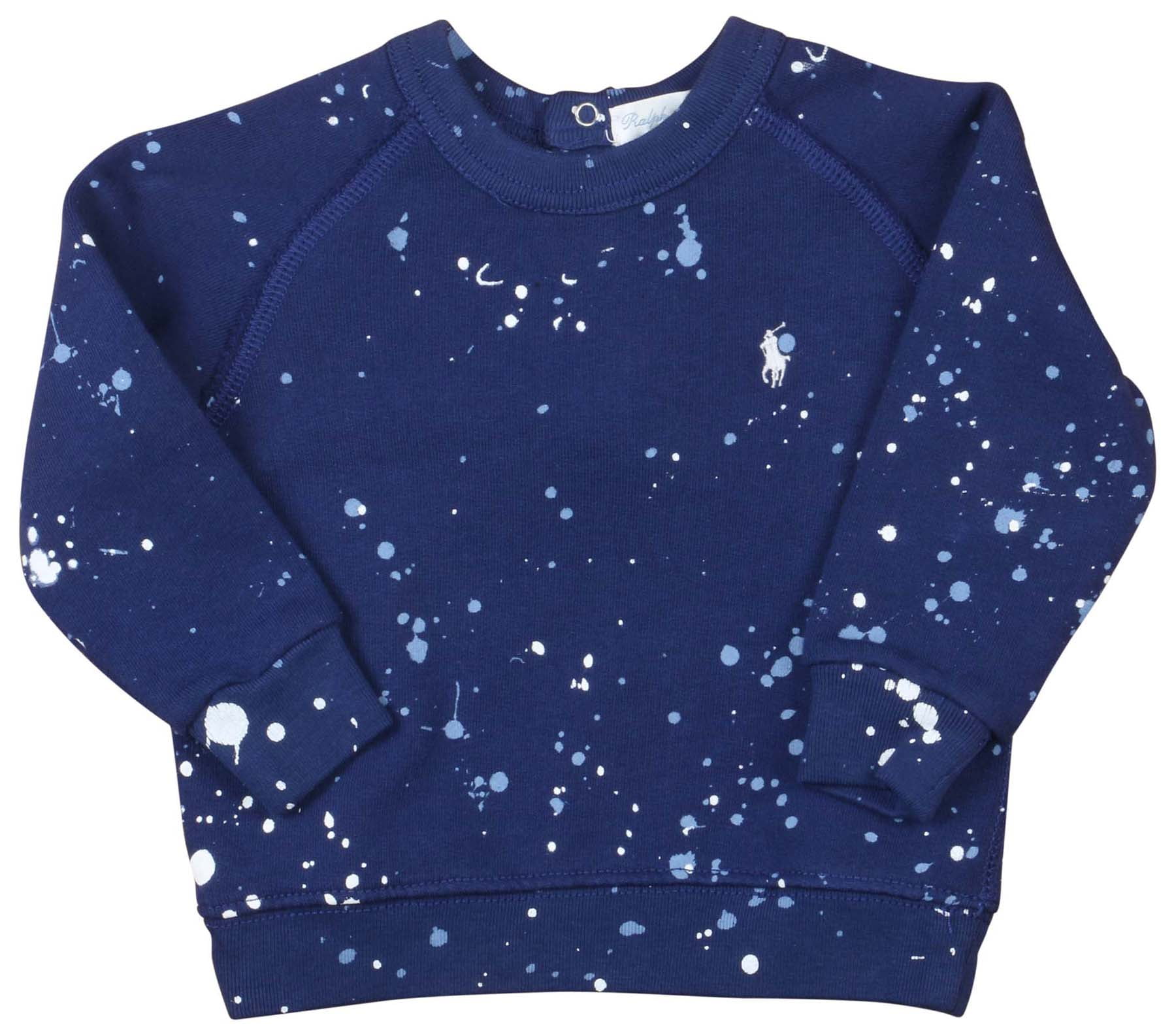paint splatter sweater