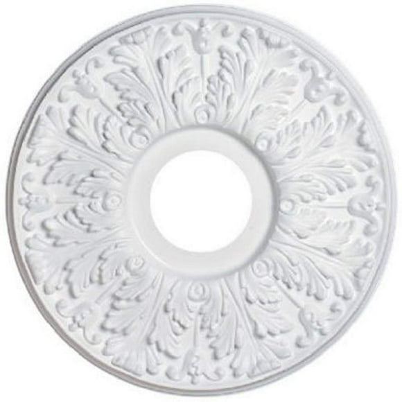 Medallón de techo Westinghouse 7702800 Victorian 39 cm blanco