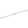 thumbnail image 4 of LoveBling 14k Rose Gold 3mm Paper Clip Link Bracelet (7.5"), 4 of 4