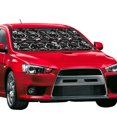 thumbnail image 2 of Windshield Sun Shade Foldable Car Front Window Sunshade For Car Suv Trucks Vans - Best Heat Shield Blocker Visor Cover Blocks Uv Rays And Keeps Your Vehicle Cool-Medium, 2 of 5
