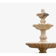 thumbnail image 3 of Indian Designed Makrana Pink Strong Marble Handcarved Rainbow Natural Stone Three-Tier fountain Water Fountain for Outdoor Garden Home Decor, 3 of 3