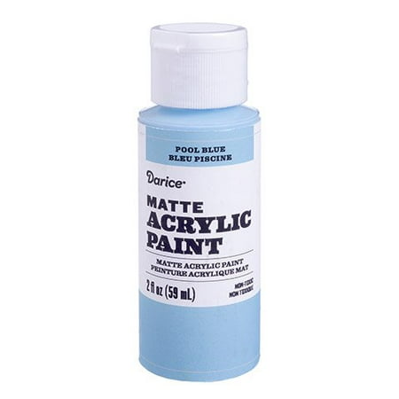 Create cohesive paintings with this matte acrylic paint. The pool blue hue is great for softening vibrant shades and lending a lighter touch to dark