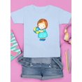 thumbnail image 3 of Girl Holding A Ball T-Shirt Juniors -Image by Shutterstock,  x-Large, 3 of 4