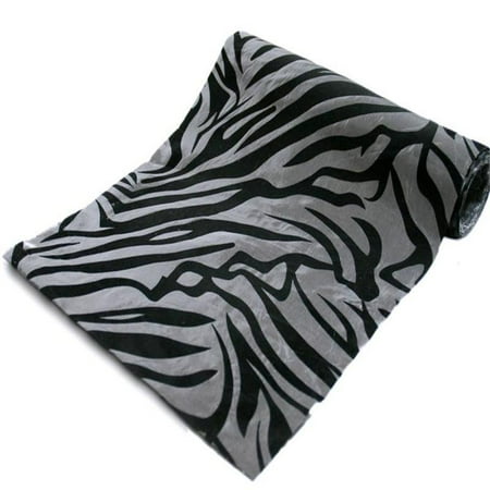 Velvet Taffeta - Wholesale Taffeta Velvet Zebra Animal Print Fabric Bolt 12