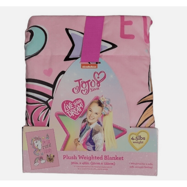 JoJo Siwa One of a Kind Weighted Blanket Walmart