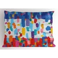 thumbnail image 1 of Art Pillow Sham Colorful Abstract Painting Style in Contrasting Colors French Flag Pattern Brush Mark, Decorative Standard Size Printed Pillowcase, 26 X 20 Inches, Multicolor, by Ambesonne, 1 of 2