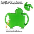 thumbnail image 3 of Allytech Kids Case for Apple iPad 9.7 2018/2017 6th 5th Generation, iPad Air 1 2, iPad Pro 9.7, Soft EVA Rubber Handle Stand Full Protection Shock-Absorbing Kids Toddler Children Friendly, Green, 3 of 5