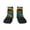 2 Black-2, variant on Sunflower Castle Starry Sky Pattern Quarter Crew Socks,Toe Seamed Ankle Socks,Cotton Cushioned Breathable Athletic Crew Sports Socks