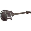 Rogue STR-1 Pro Electric Sitar Guitar Black with Red Crackle