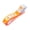Orange, variant on 100 Pcs VIP Disposable Wristbands Waterproof Fluorescent Color Bracelets Self-Adhesive ID Wrist Bands for Events Festivals Bars Concerts
