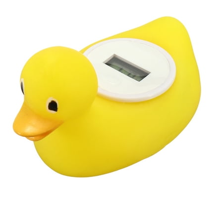 Waterproof Bath Thermometer Funny Duck Floating Water Toy Sensor Safety Bathroom Gift for Baby Kids (Best Baby Water Thermometer)