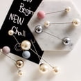 thumbnail image 6 of Ayyufe Fashion Artificial Pearl Brooch Pin Women Jacket Coatation, 6 of 7