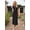 Black, variant on Merokeety Womens Summer Maxi Dress V Neck Slim Fit Knit Knit Sweater Dresses Beige l