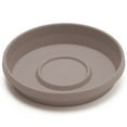 thumbnail image 2 of Bloem Terra Resin Saucer Tray: 11.25" Bottom Width - Pebble Stone Beige - Matte, Durable, Ribbed Bottom, Indoor and Outdoor, Fits 14" Bloem Terra Pots, 2 of 8