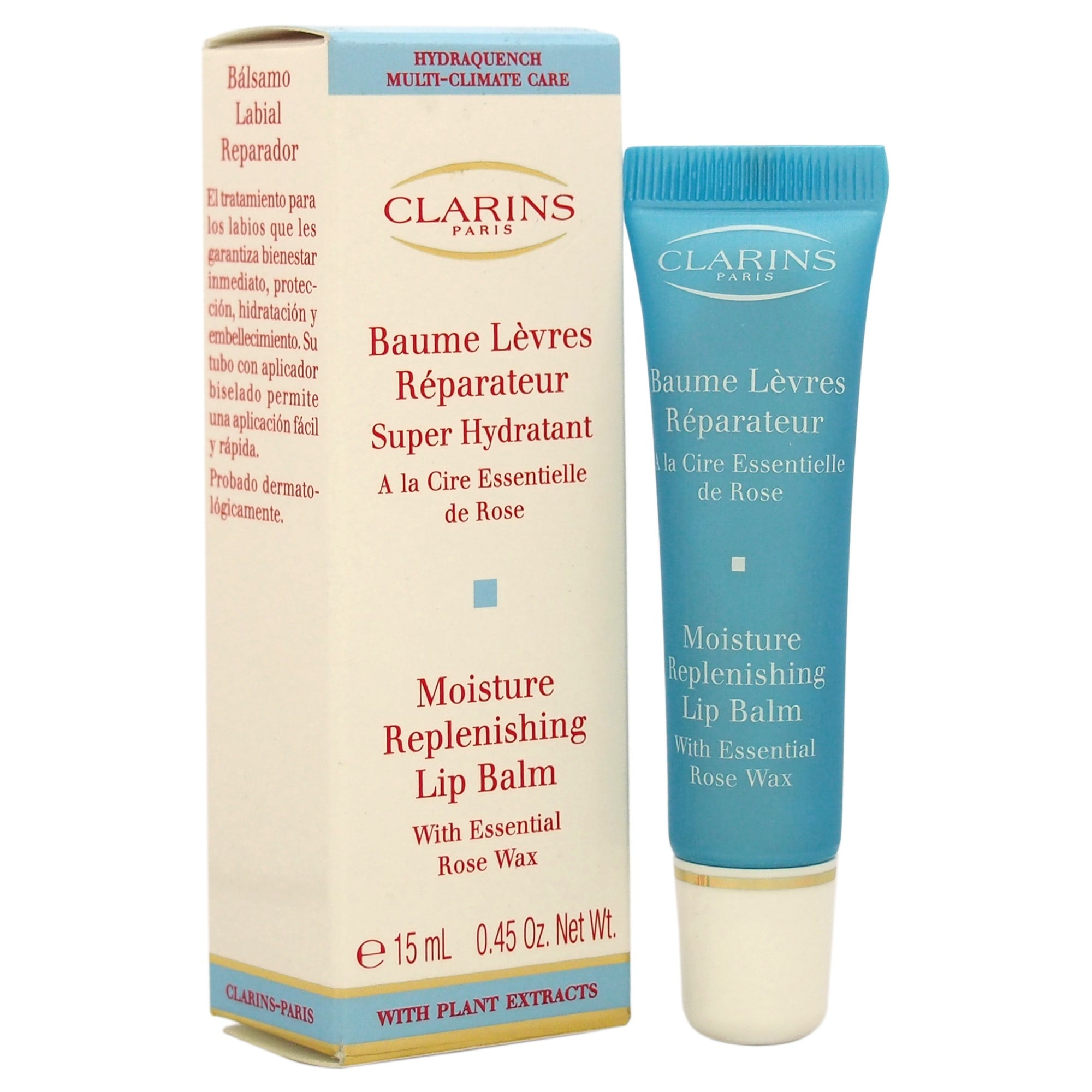 clarins lip balm rose wax