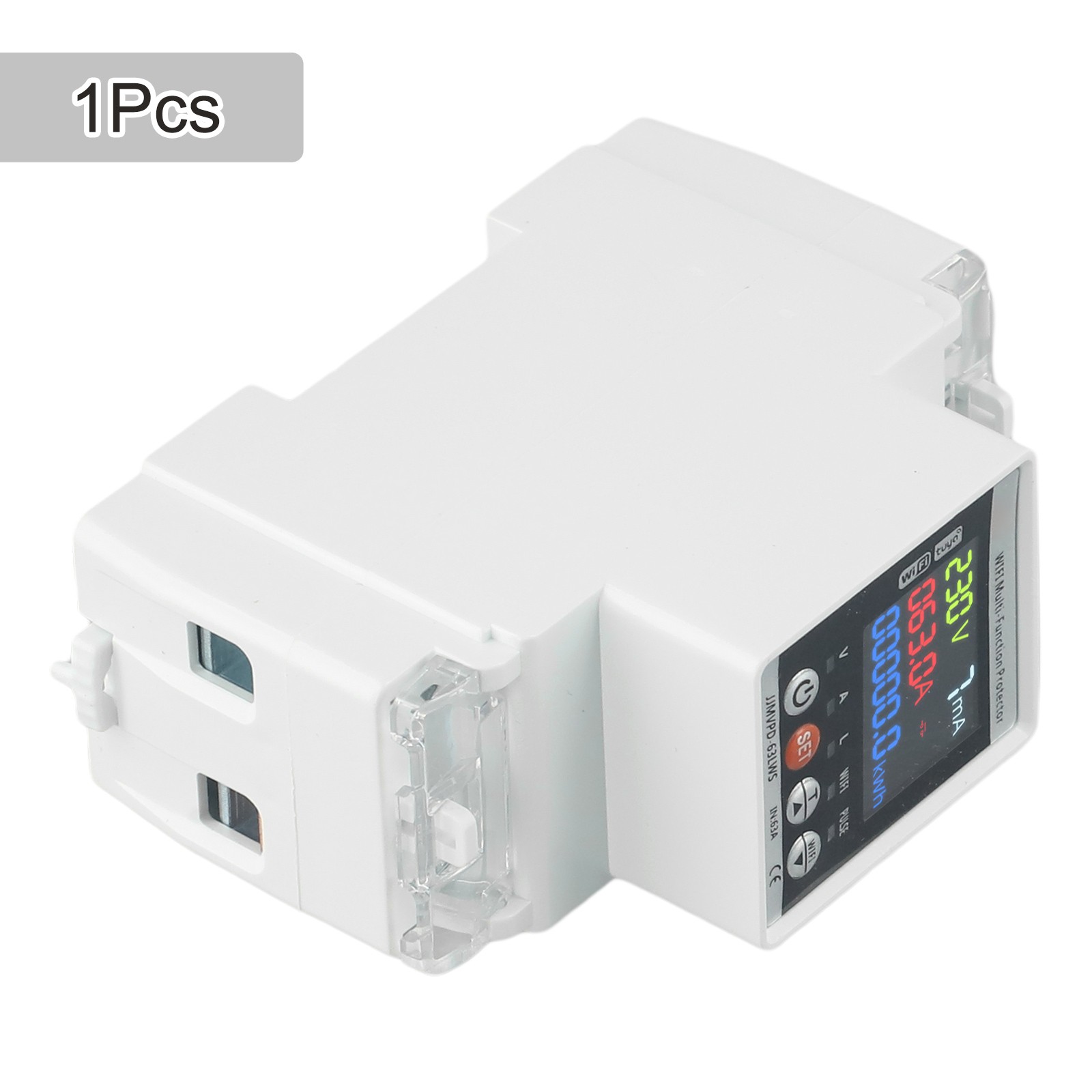 WiFi Intelligent Circuit Breaker with Automatic Voltage Protection for Smart Home Control