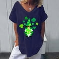 thumbnail image 1 of T-Shirt à Manches Courtes et Col Rond pour Femmes, 1 of 4