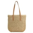 thumbnail image 3 of Bolsa de hombro para mujeres bolsas de viaje Bolsa de playa Bohemio con estilo bohemio para vacaciones de trabajo Beige, 3 of 8
