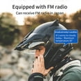 thumbnail image 4 of Motorcycle Helmet Headset Bluetooth-compatible Music Helmet Headphone Waterproof, 4 of 9