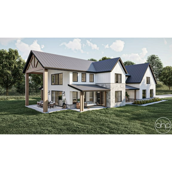 Advanced House Plans: Builder Ready Blueprints | Guthrie 30251 | 1.5 Story Plan