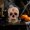 A, variant on Z52LingLing Resin Decor Rose Skeleton Head Sculpture Human Statue Collectible Halloween Decoration Home Decoration for Home Kitchen Daily Essentials & Aesthetic Display