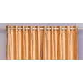thumbnail image 2 of Peach Ring / Grommet Top  Velvet Curtain / Drape / Panel   - 80W x 63L - Piece, 2 of 2