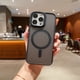 thumbnail image 1 of Magsafe-funda magnética de lujo para teléfono móvil, carcasa mate a prueba de golpes para iPhone 11, 12, 13, 14, 15 Pro Max, 7, 8 Plus, X, XR, XS Fivean unisex, 1 of 2