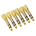 thumbnail image 1 of Adaptador de Auriculares ANGGREK Convertidor de Conector de Audio Dorado, 1 of 7