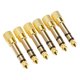 thumbnail image 5 of Adaptador de auriculares de 6 uds., convertidor de micrófono de Metal de 3,5mm a 6,35mm, adaptador de conector de Audio estéreo para mezclador, 5 of 12