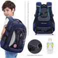 thumbnail image 4 of Mochilas Bandai Spider-man para estudiantes de primaria, niños y niñas de 3.º a 6.º grado, mochilas escolares transpirables de gran capacidad, 4 of 5