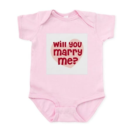 

CafePress - Will You Marry Me Infant Creeper - Baby Light Bodysuit