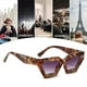 thumbnail image 5 of Gafas de sol poligonales de montura gruesa europeas y americanas, gafas de sol de moda personalizadas, hechas de PC, 5 of 5