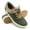 PINE GREEN, variant on GJPBGK Women Tennis Shoes Leather Walking Sneakers for Women Comfortable Leather Sports Shoes for Work, Travel & Daily Wear