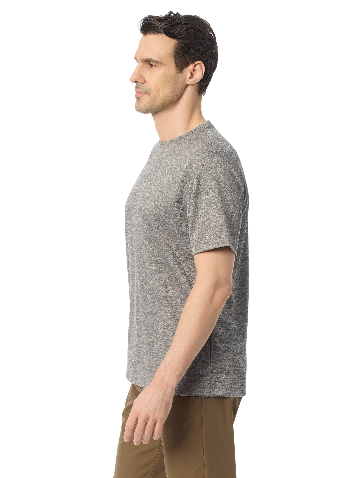 Bass & Co Men's & Big Men's Short Sleeve Hiker Tech Tee, Sizes S-XXXL