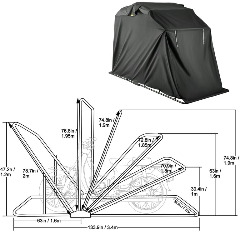 Bike Barn - Guide to Motorcycle Covers and Motorcycle Shelter Solutions, Cruiser Cover, Bike Cover, Motorcycle Shelter, Non-Contact Motorcycle  Cover, Non-Contact Bike Cover