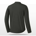 thumbnail image 3 of Hvot&aat Performance Stretch T-Shirts for Men Casual Solid Color Crew Neck Tops Outdoor Athletic Training Tees, 3 of 5