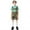 Green, variant on TEAJOPSUU Kids Boys' Lederhosen Clothes Oktoberfest Outfits 2 Piece Bavarian German Performance Set Short Sleeve Button Down Shirt Suspender Short Jumpsuits for 3-12 Years Green