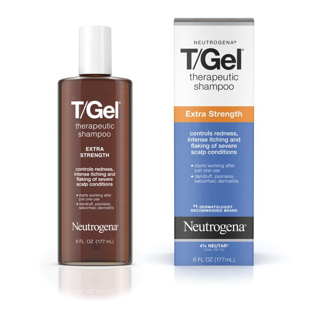 Neutrogena T Gel Extra Strength Therapeutic Dandruff Shampoo 6 Fl