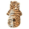 thumbnail image 1 of POINTERTECK Warm Apparel Winter Pet Tiger Costume for Medium  Large Dogs 4 Sizes Choice, 1 of 3