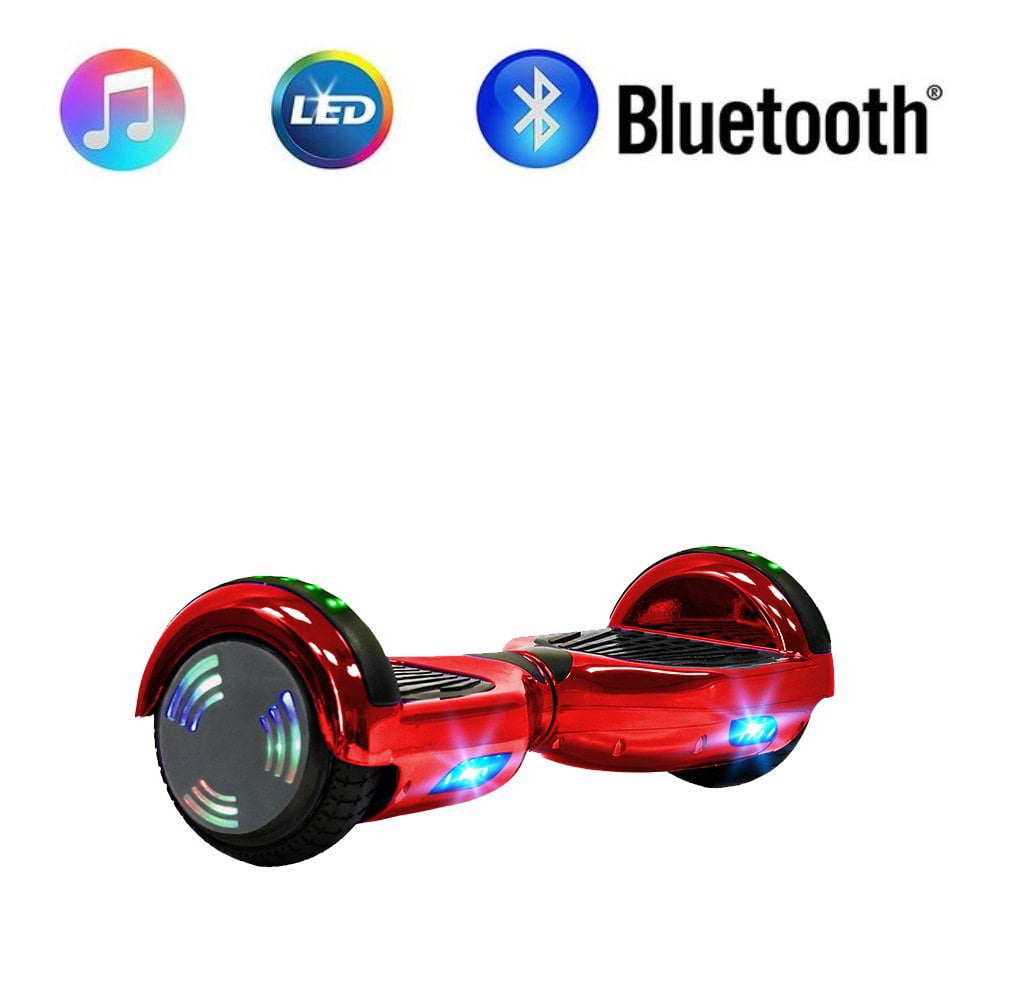 LED Hoverboard UL2272 Certified 6.5/" Self Balancing Electric Scooter Bluetooth