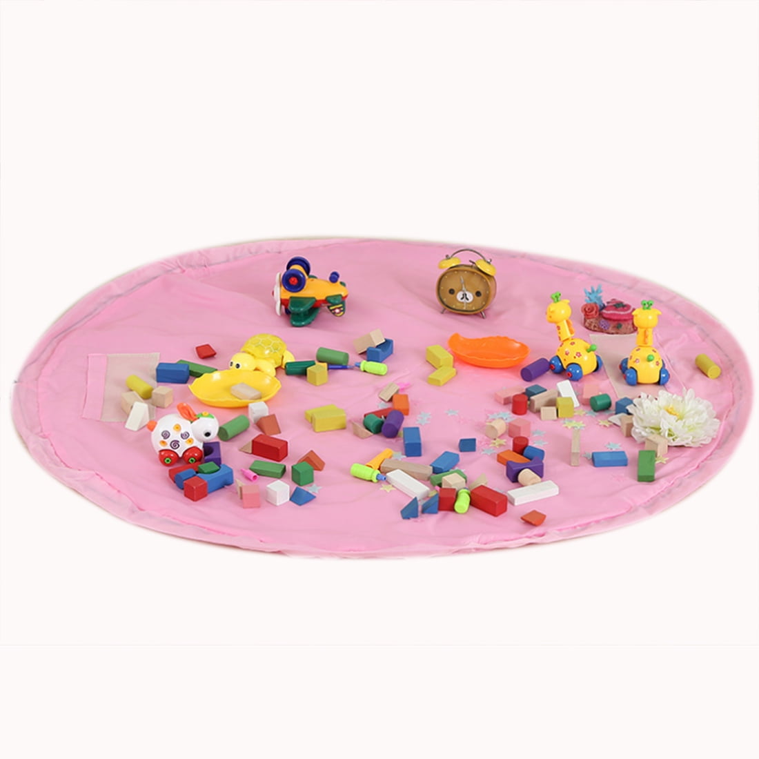 Kids Toys Storage Bag Portable Play Mat Toy Nylon Organizer Case 4.92ft