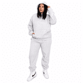 thumbnail image 5 of SPXTREME Women's Tracksuit Set 2 Piece Hoodie Sweatpants Lounge Oversized Sweatsuits Fall Outfits, 5 of 12