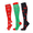 Red Green Black, variant on 3 Pairs Copper Compression Socks for Women & Men Circulation 15-20 mmhg - Better Blood Flow, Swelling, Best Support for Medical, Running, Nursing