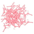 thumbnail image 2 of Shisuyan Tiny Hangers Pink Miniature 50Pcs 2.2In, 2 of 9
