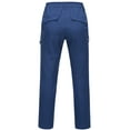 thumbnail image 2 of Little Donkey Andy Women's Hiking Snow Ski Pants Fleece Lined Cargo Pants Water Resistant Windproof Insulated Softshell Blue M, 2 of 7