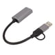thumbnail image 1 of Tarjeta de captura de video Interfaz multimedia 4K HD Hembra a USB Tipo C Adaptador de captura de video para PS5 para Xbox Videocámara DVD, 1 of 12